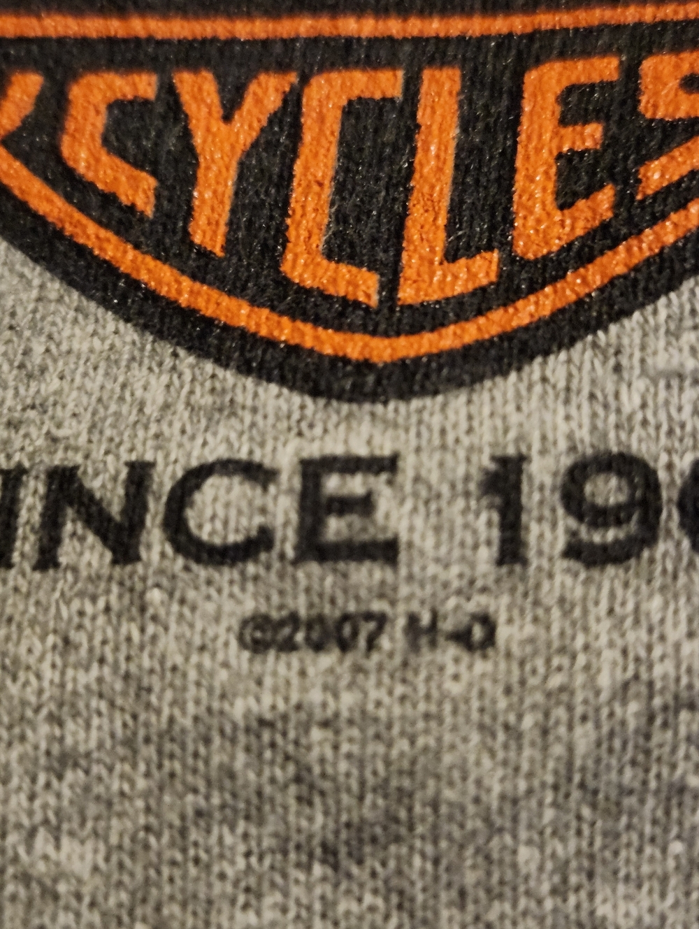 HARLEY DAVIDSON Mackie Oshawa Ontario Canada Crewneck Sweatshirt Men's Size L - Picture 3 of 9